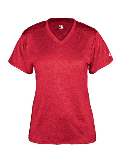 Badger Sport - PRO HEATHER LADIES' V-NECK TEE (436200)
