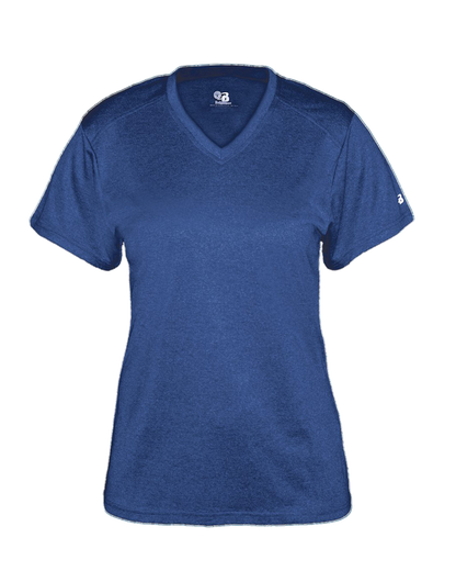 Badger Sport - PRO HEATHER LADIES' V-NECK TEE (436200)