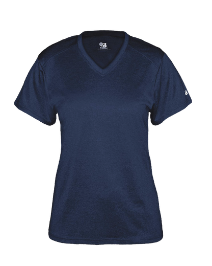 Badger Sport - PRO HEATHER LADIES' V-NECK TEE (436200)