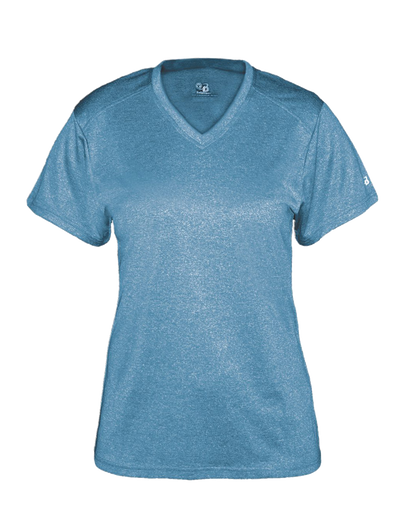Badger Sport - PRO HEATHER LADIES' V-NECK TEE (436200)