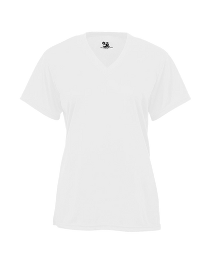 Badger Sport - LADIES TRI-BLEND V-NECK TEE (496200)