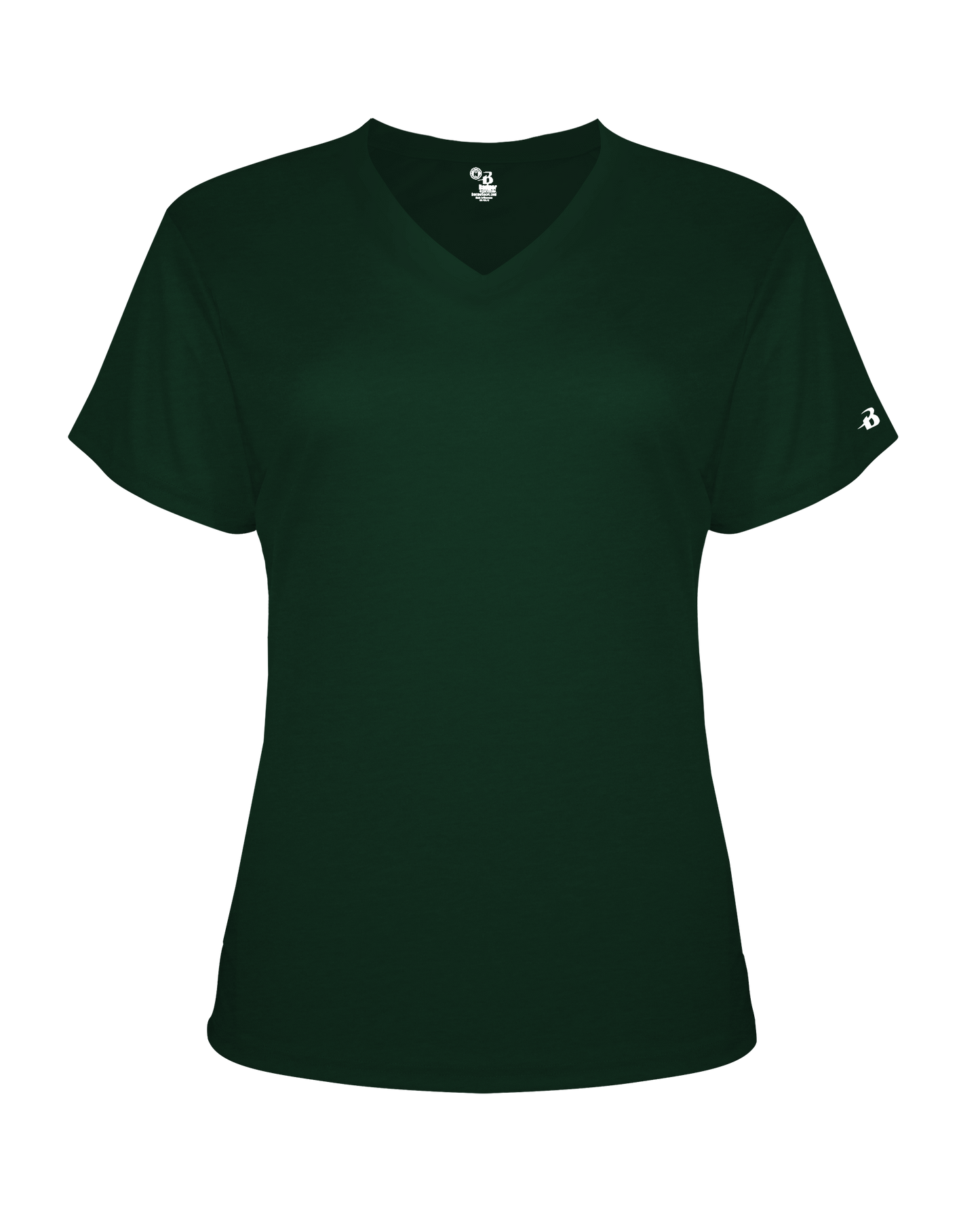 Badger Sport - LADIES TRI-BLEND V-NECK TEE (496200)