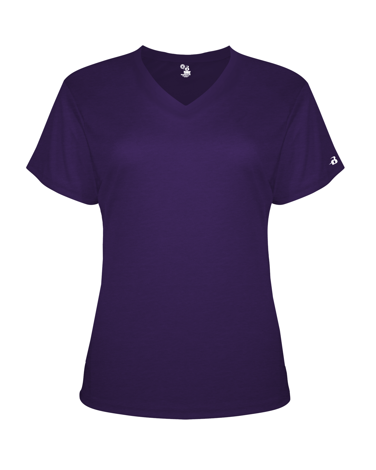 Badger Sport - LADIES TRI-BLEND V-NECK TEE (496200)