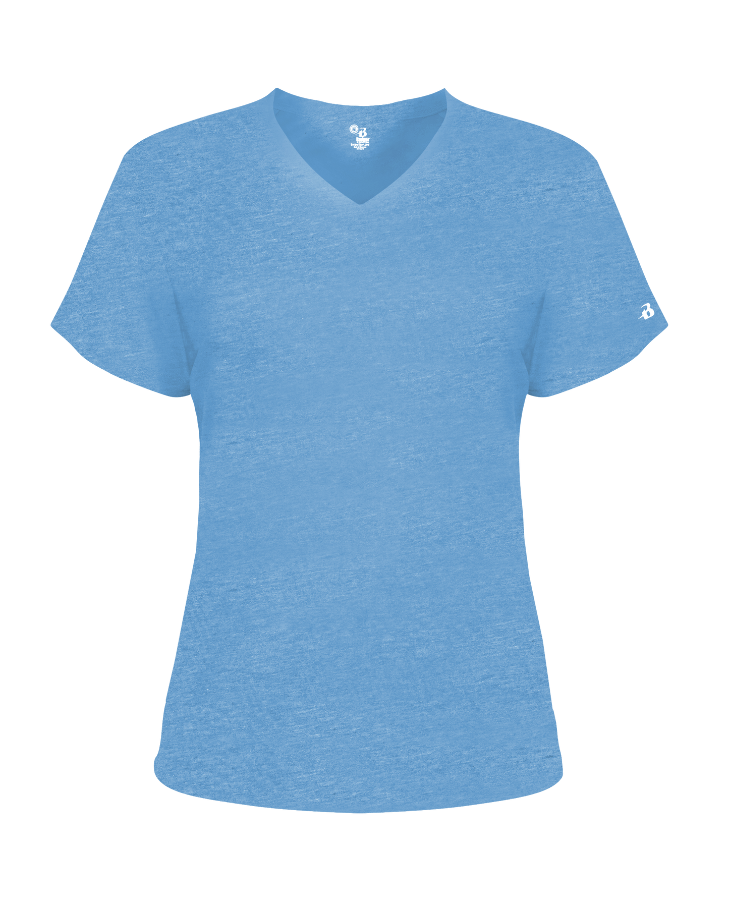 Badger Sport - LADIES TRI-BLEND V-NECK TEE (496200)