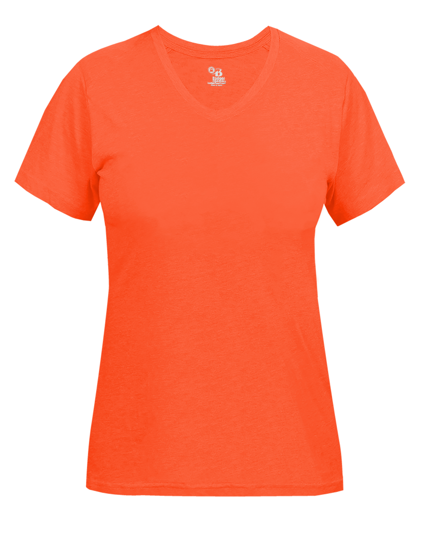Badger Sport - LADIES TRI-BLEND V-NECK TEE (496200)