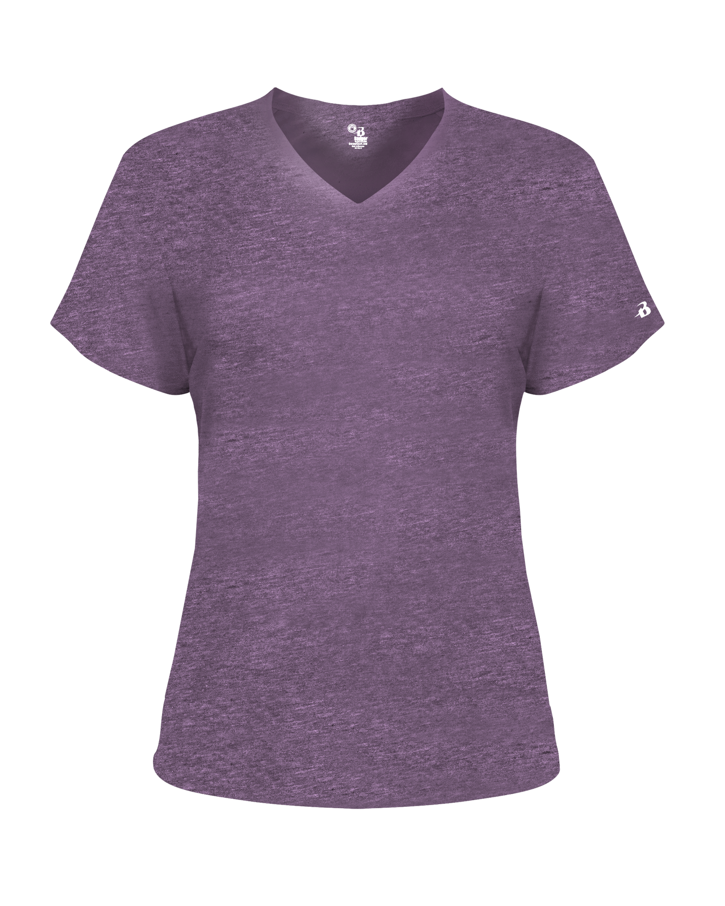 Badger Sport - LADIES TRI-BLEND V-NECK TEE (496200)