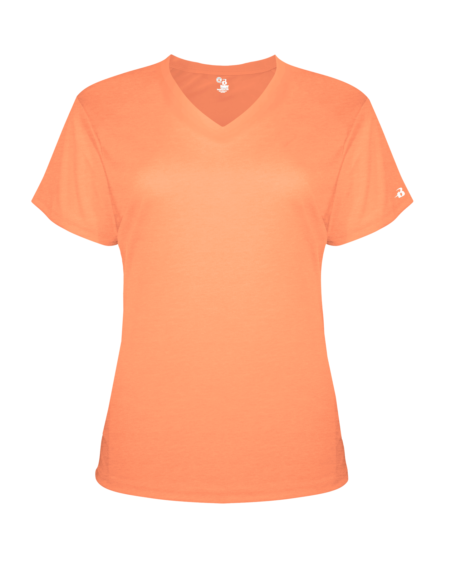 Badger Sport - LADIES TRI-BLEND V-NECK TEE (496200)