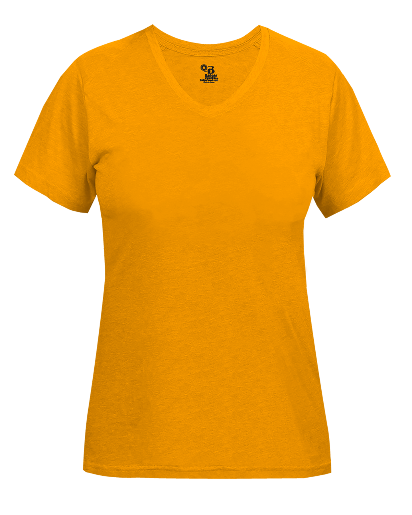 Badger Sport - LADIES TRI-BLEND V-NECK TEE (496200)