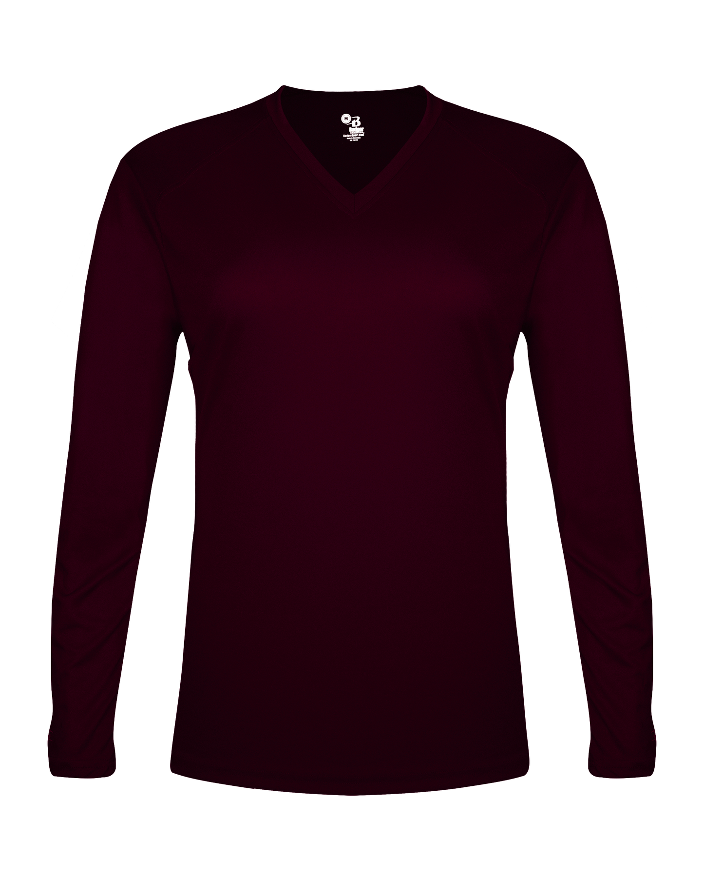 Badger Sport - TRI-BLEND LADIES' V-NECK L/S T (496400)