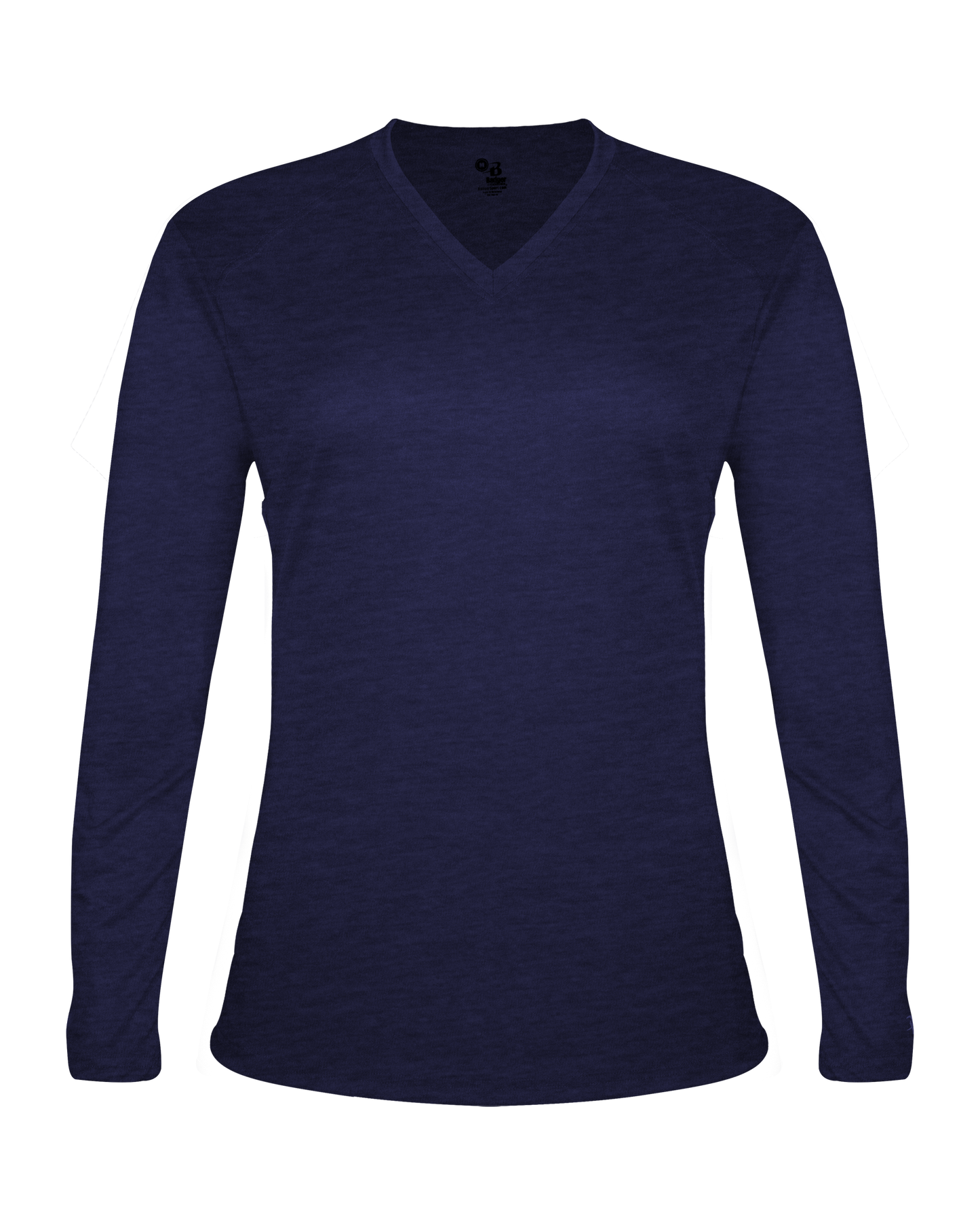 Badger Sport - TRI-BLEND LADIES' V-NECK L/S T (496400)