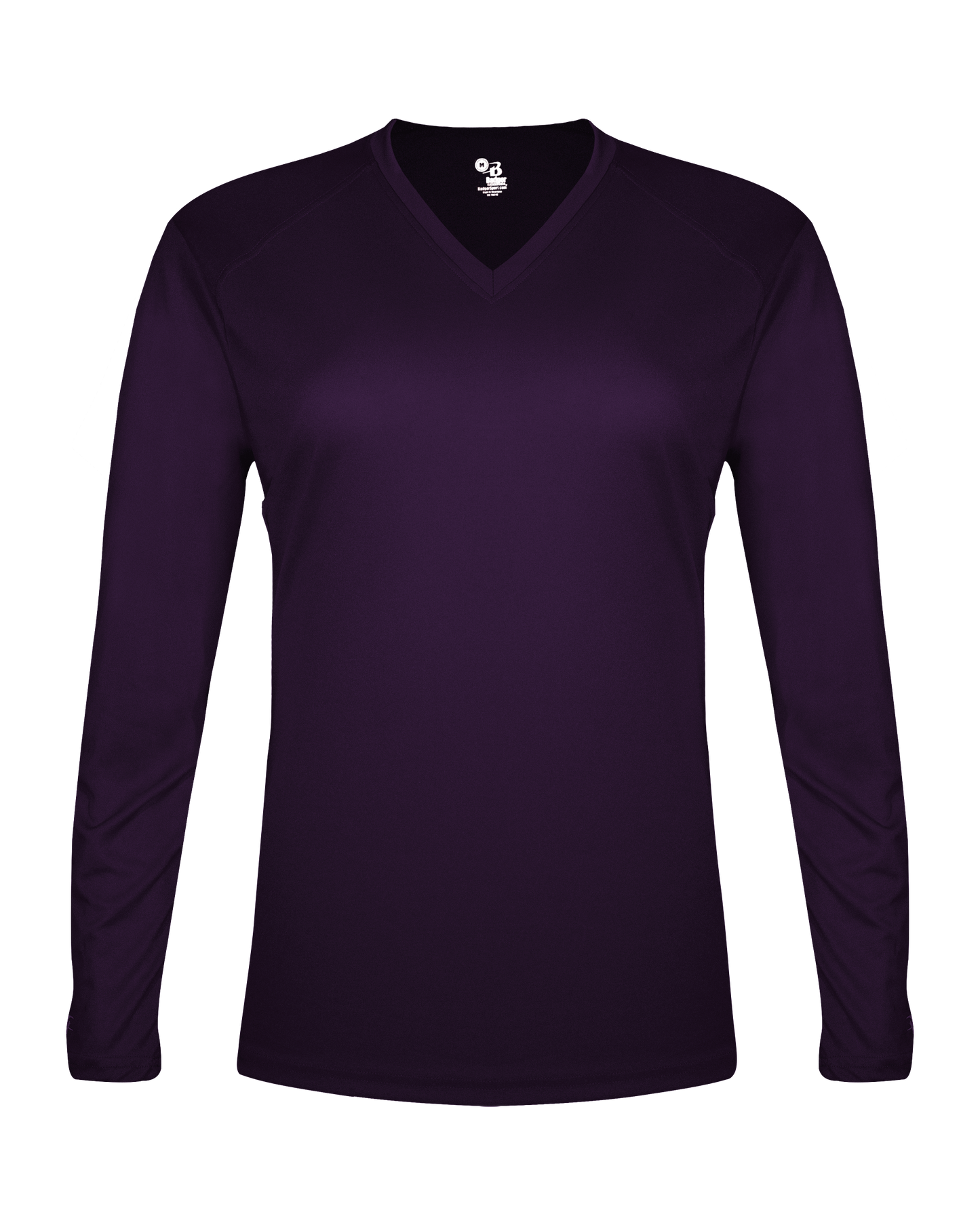 Badger Sport - TRI-BLEND LADIES' V-NECK L/S T (496400)