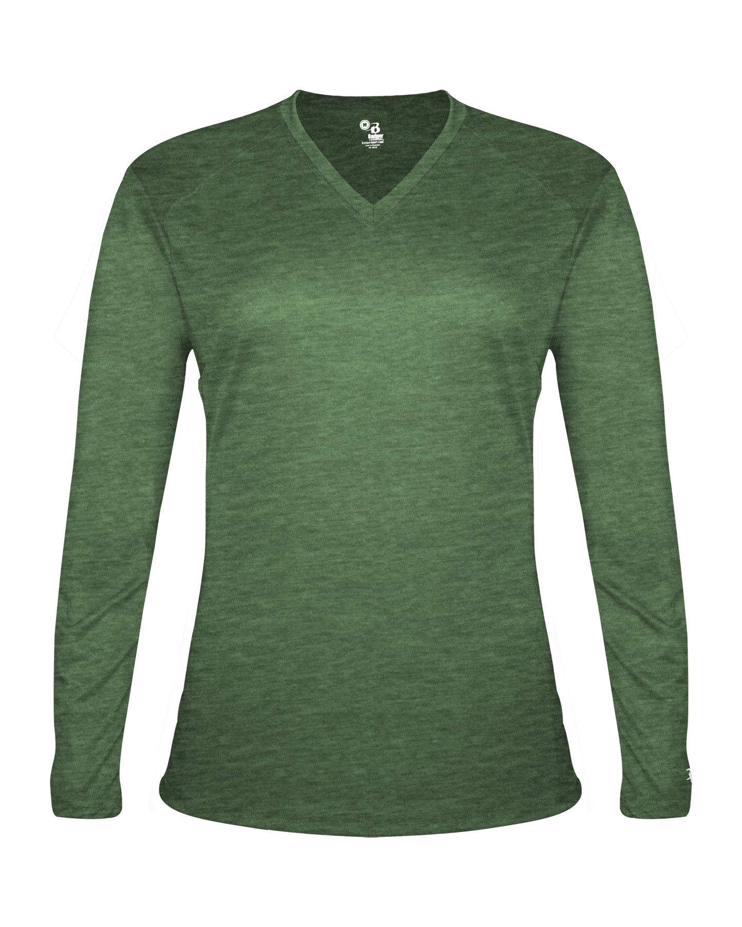 Badger Sport - TRI-BLEND LADIES' V-NECK L/S T (496400)