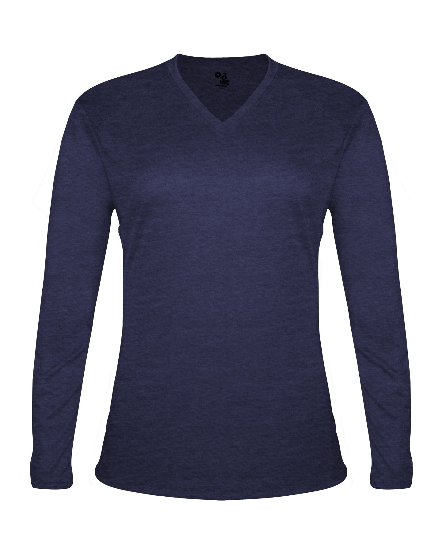 Badger Sport - TRI-BLEND LADIES' V-NECK L/S T (496400)