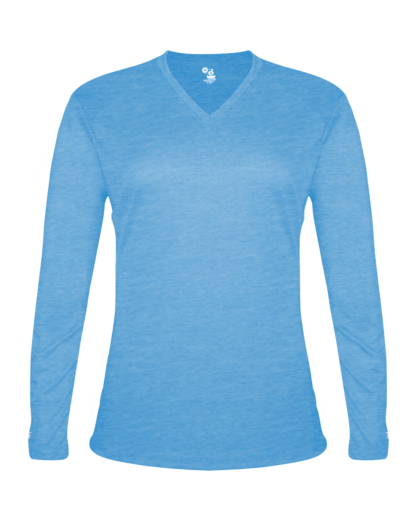 Badger Sport - TRI-BLEND LADIES' V-NECK L/S T (496400)