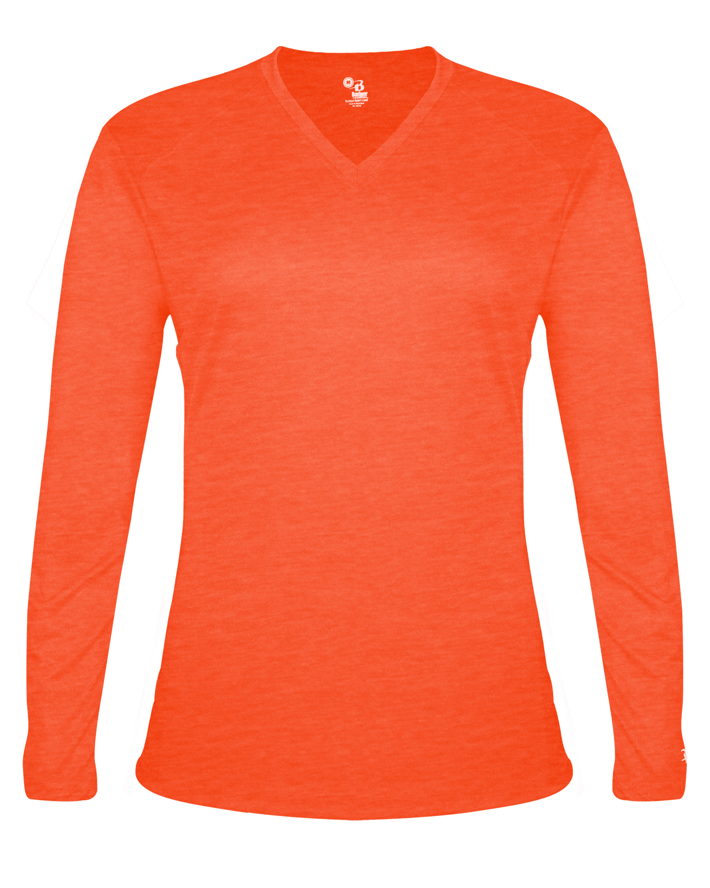 Badger Sport - TRI-BLEND LADIES' V-NECK L/S T (496400)