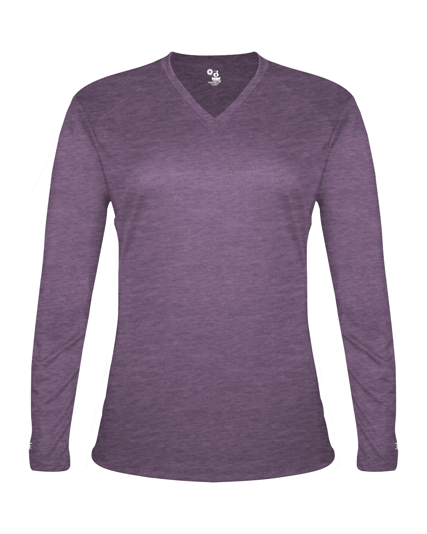 Badger Sport - TRI-BLEND LADIES' V-NECK L/S T (496400)