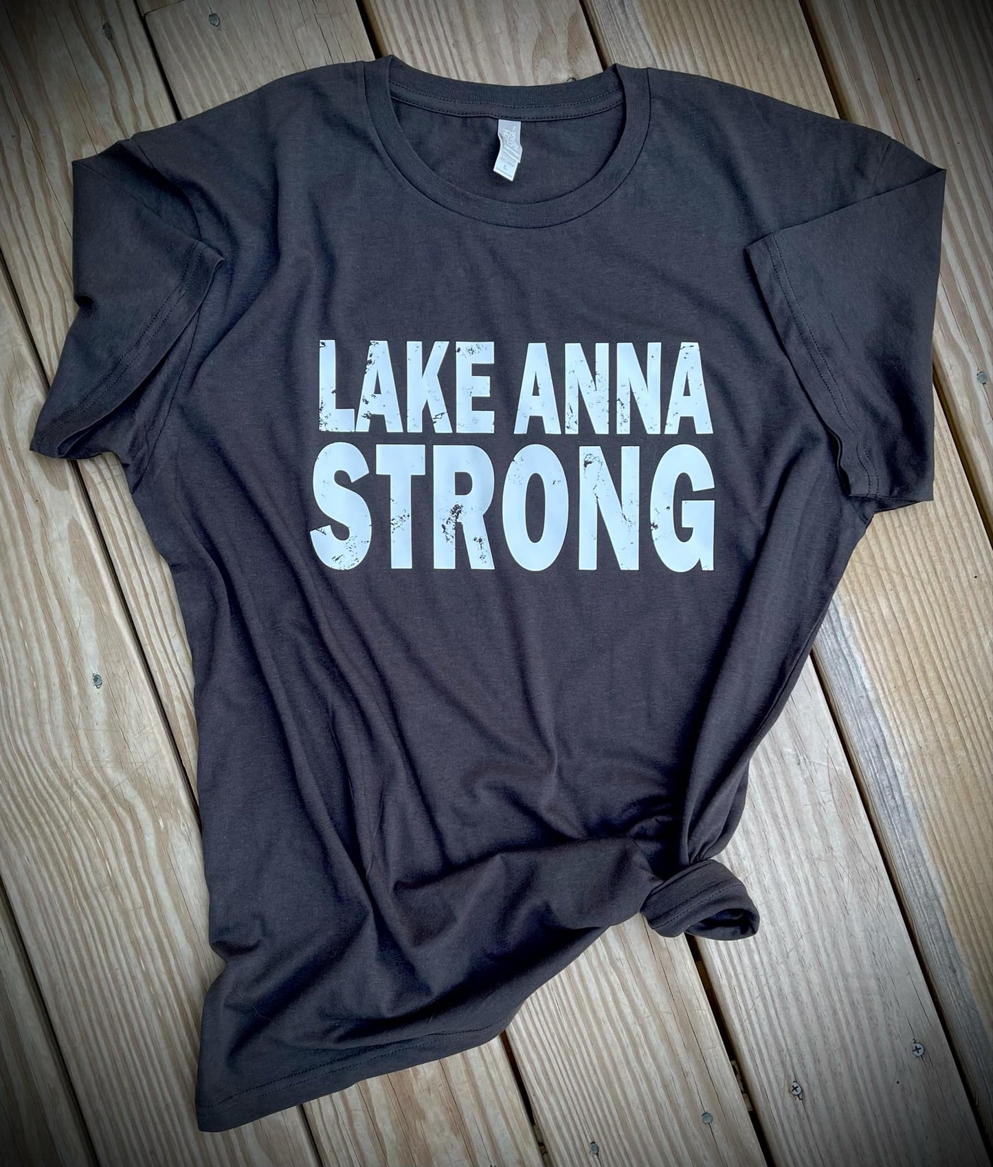 Cotton Heritage Unisex Short Sleeve T-Shirt (MC1040)"Lake Anna Strong" DTF Design