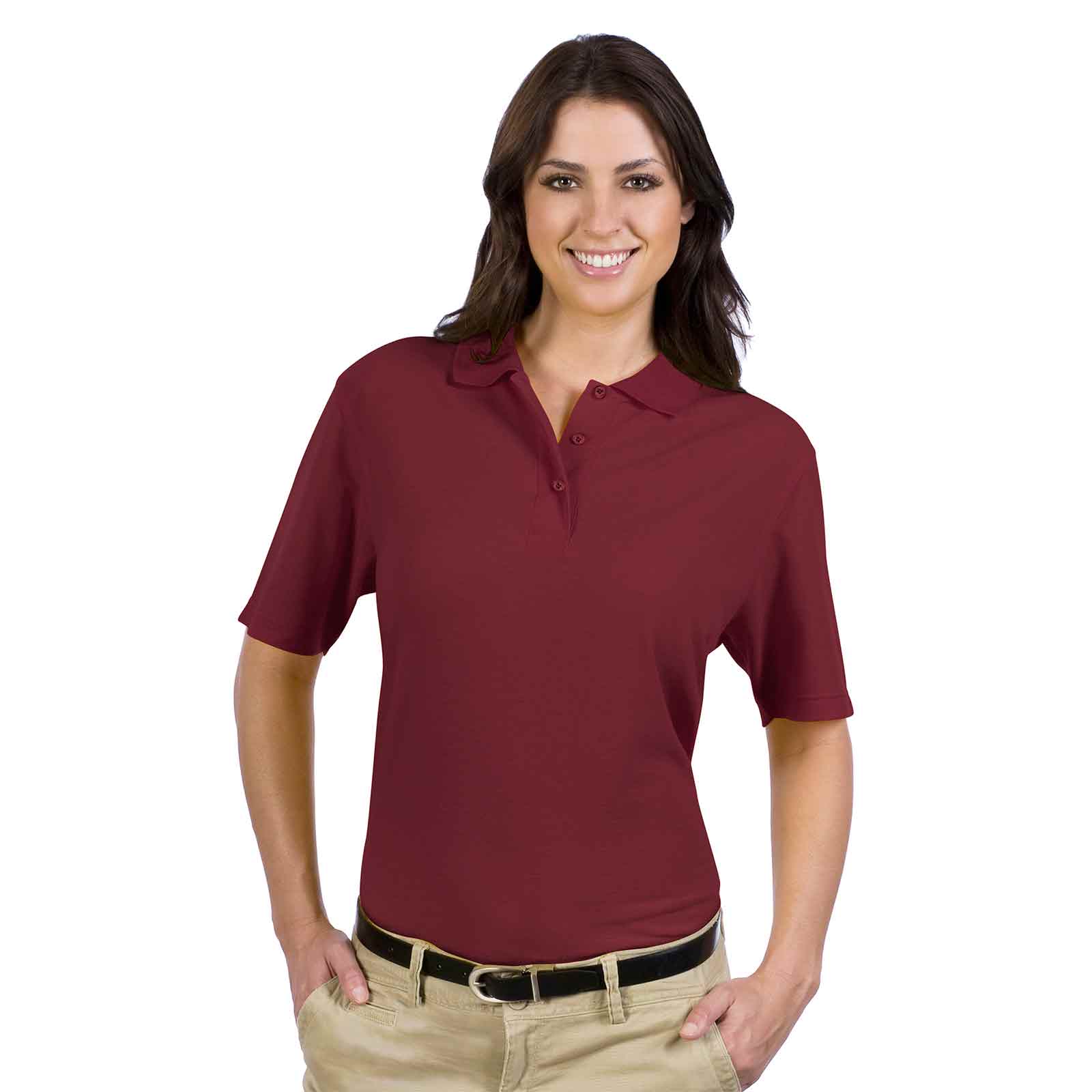 OTTO Ladies' Cotton Blend Pique Knit Sport Shirt (602-103) - Kraft Life Custom Apparel