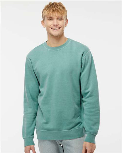 Independent Trading Co. - Midweight Pigment-Dyed Crewneck Sweatshirt(PRM3500)