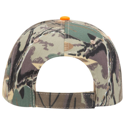 Camouflage 6 Panel Low Profile Baseball Cap (71-602)