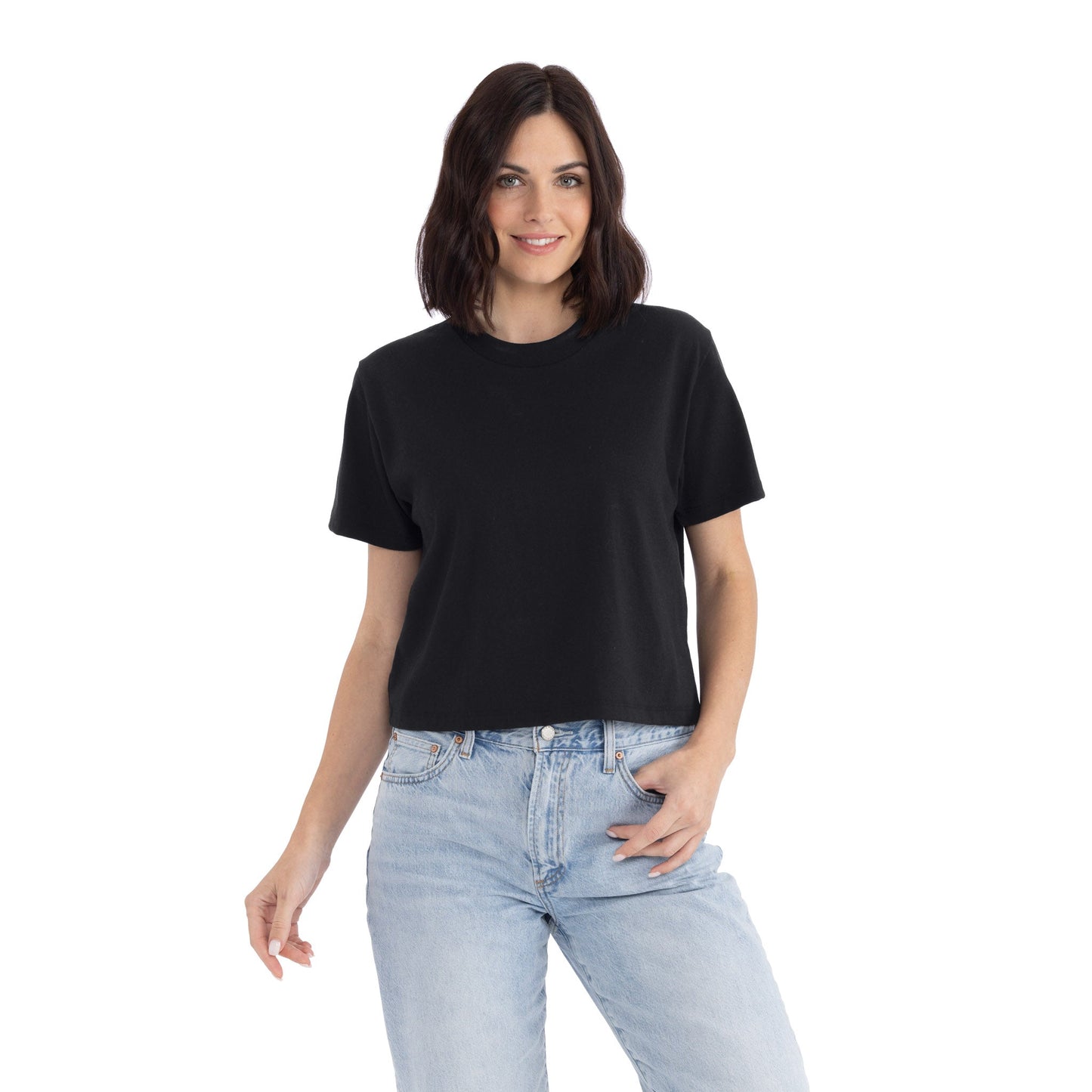 Next Level Apparel - Women's Heavyweight High Boxy T-Shirt (7610)