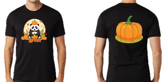 Cotton Heritage Unisex Short Sleeve T-Shirt (MC1040) Arwin's Pumpkin DTF Design