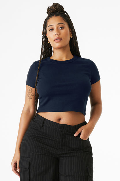 Bella + Canvas Women's Micro Rib Baby Tee (BC1010)