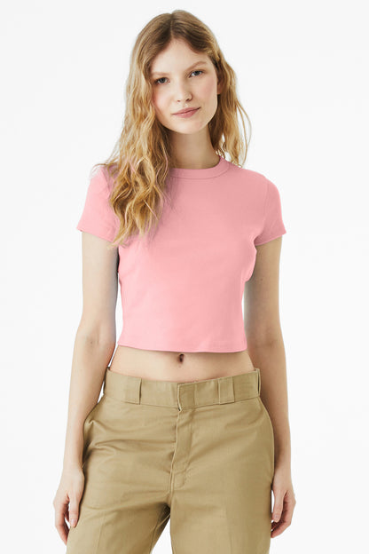 Bella + Canvas Women's Micro Rib Baby Tee (BC1010)