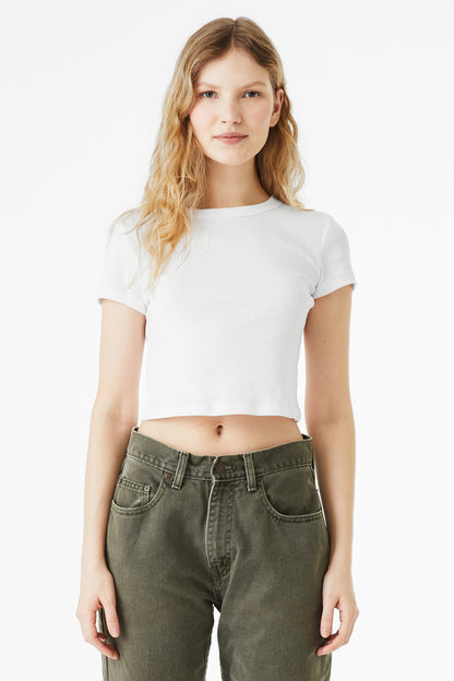 Bella + Canvas Women's Micro Rib Baby Tee (BC1010)