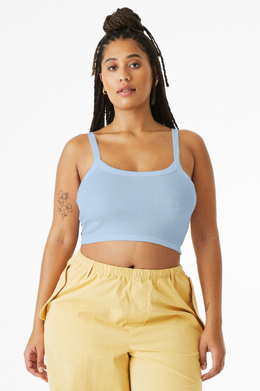 Bella + Canvas - Women's Micro Rib Spaghetti Strap Tank (BC1012)