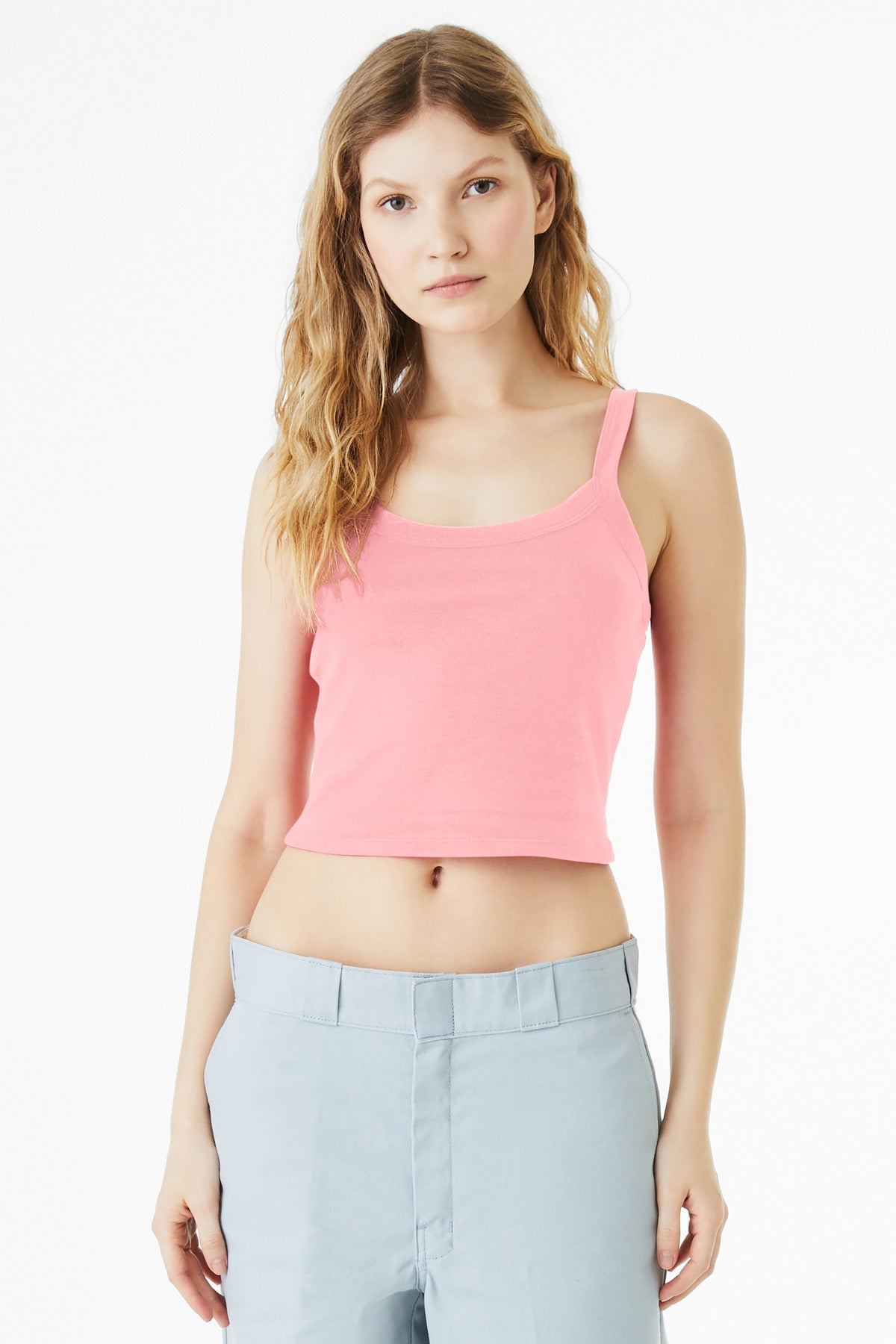 Bella + Canvas - Women's Micro Rib Spaghetti Strap Tank (BC1012)