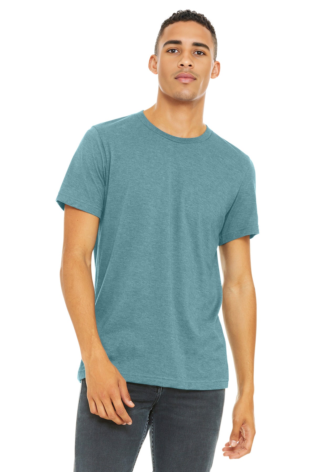 Bella + Canvas - Unisex Heather CVC Short Sleeve Tee (BC3001CVC)