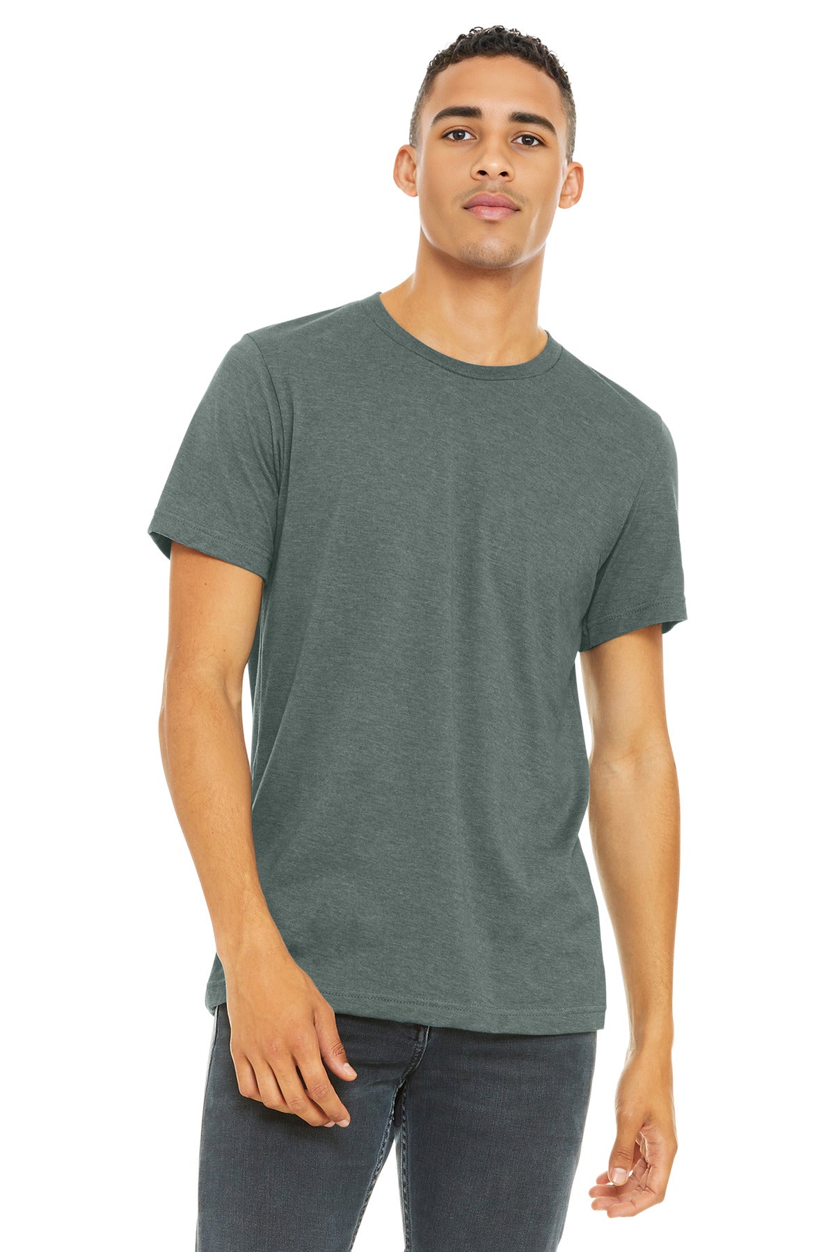 Bella + Canvas - Unisex Heather CVC Short Sleeve Tee (BC3001CVC)