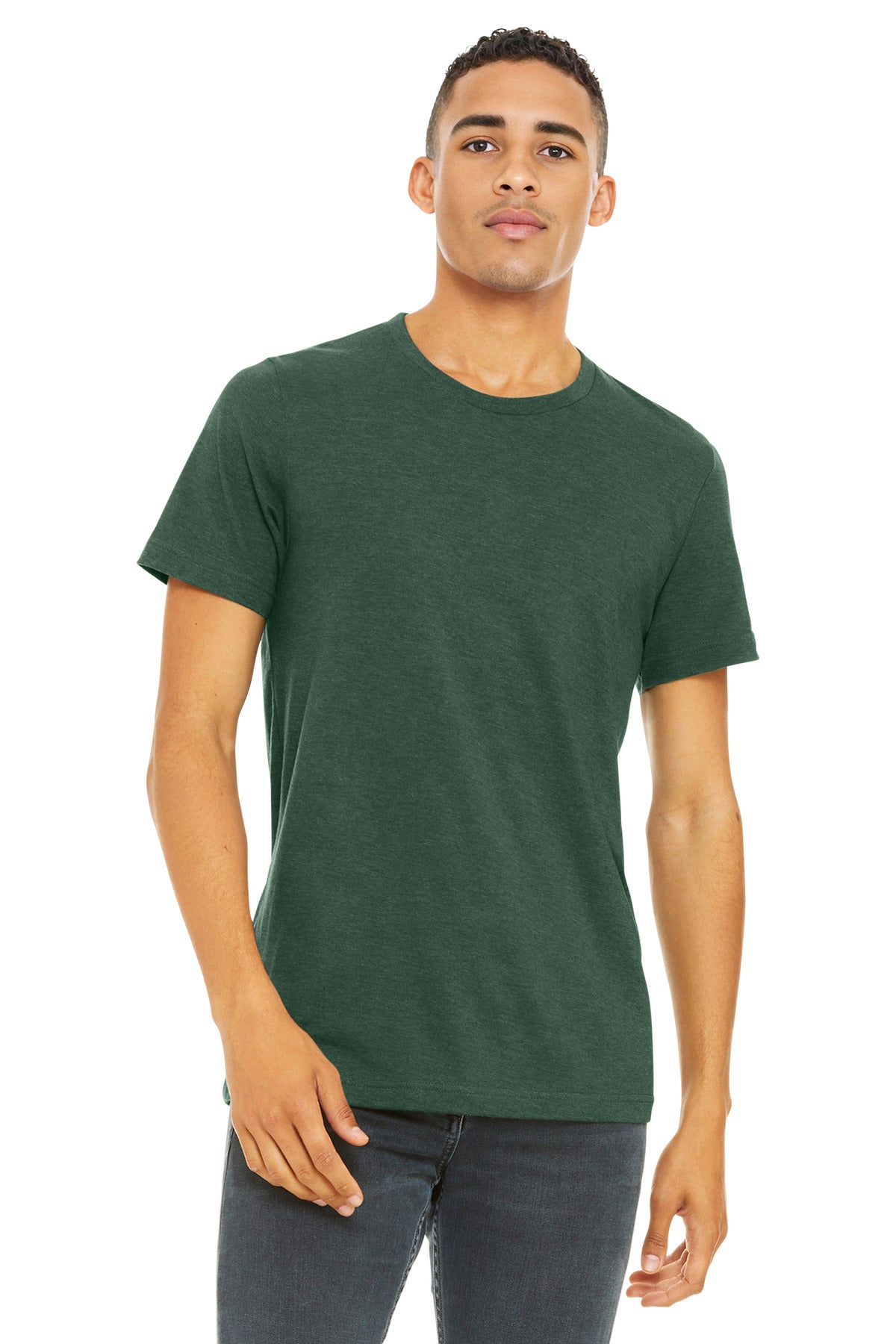 Bella + Canvas - Unisex Heather CVC Short Sleeve Tee (BC3001CVC)