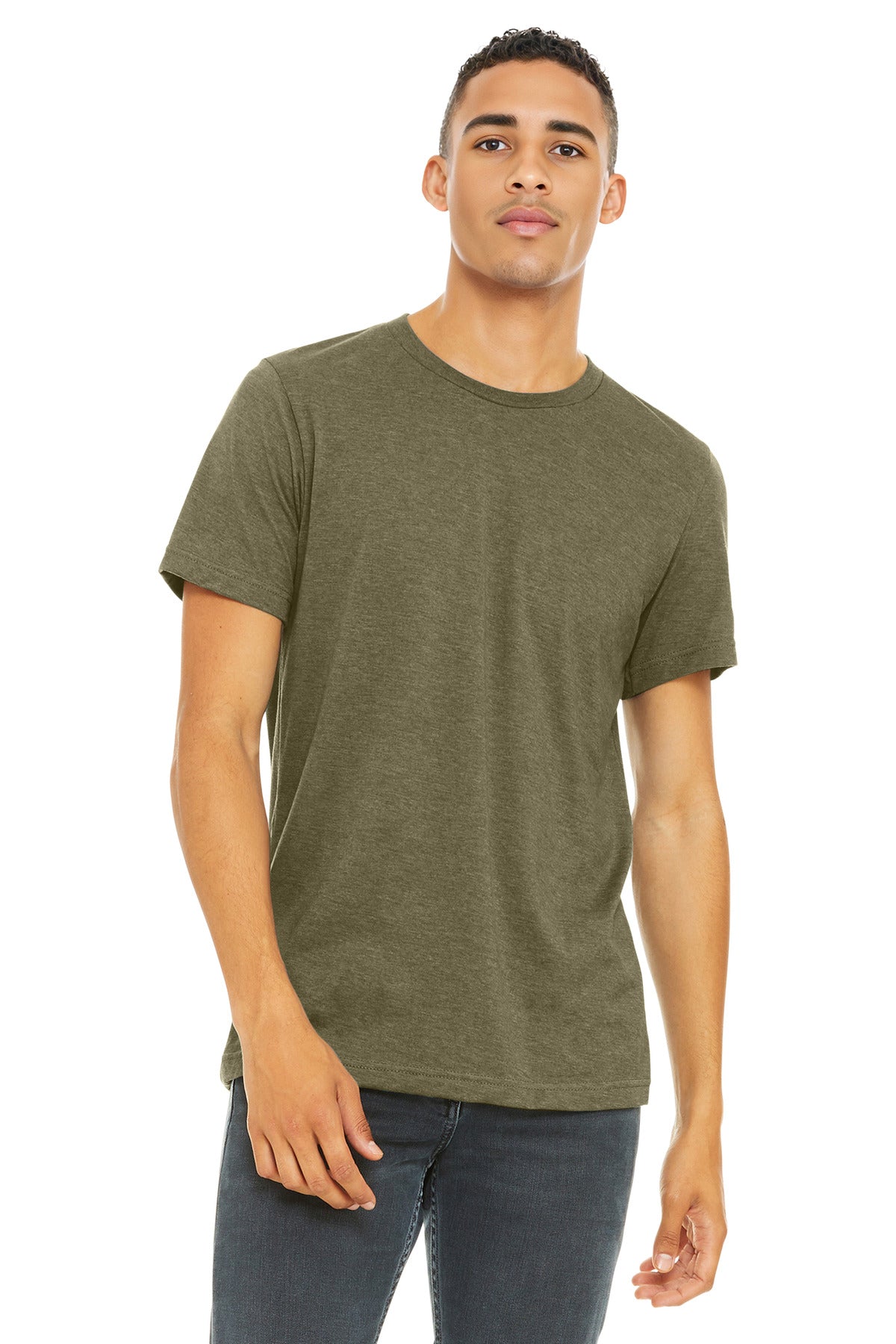 Bella + Canvas - Unisex Heather CVC Short Sleeve Tee (BC3001CVC)