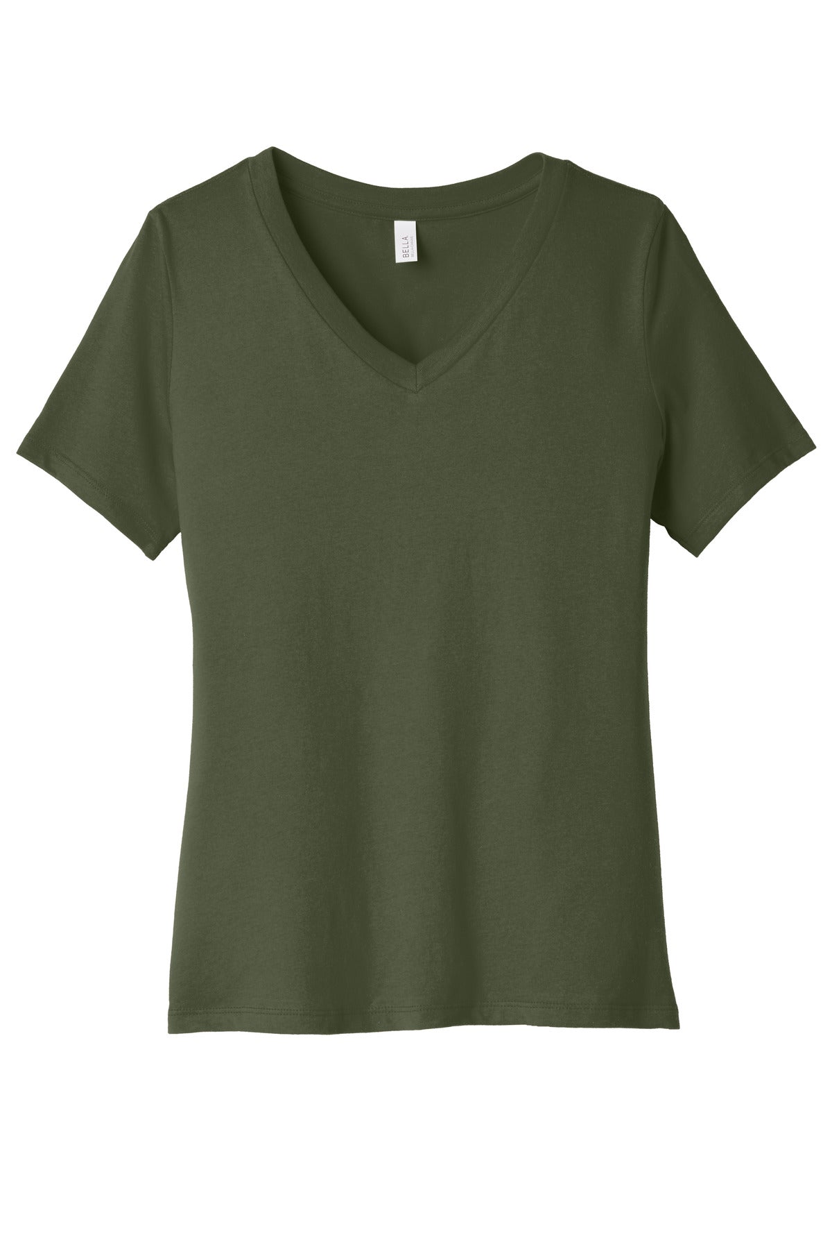 Bella + Canvas - Women's Relaxed Jersey Short Sleeve V-Neck Tee (BC6405)