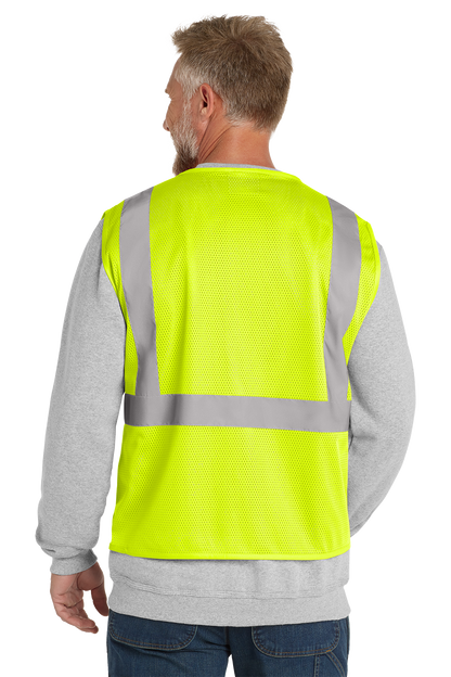 CornerStone® ANSI 107 Class 2 Economy Mesh Zippered Vest (CSV101)
