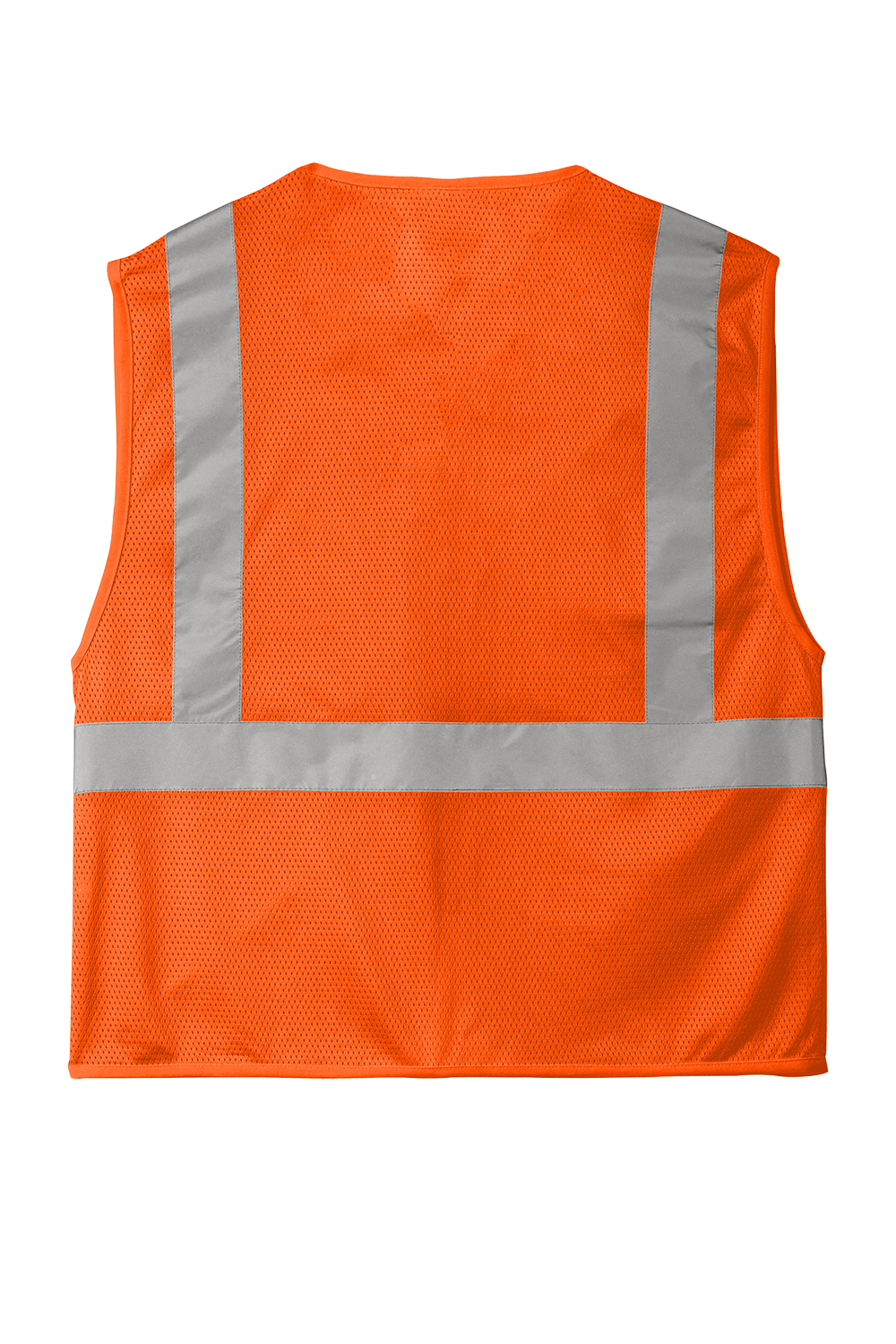 CornerStone® ANSI 107 Class 2 Economy Mesh Zippered Vest (CSV101)