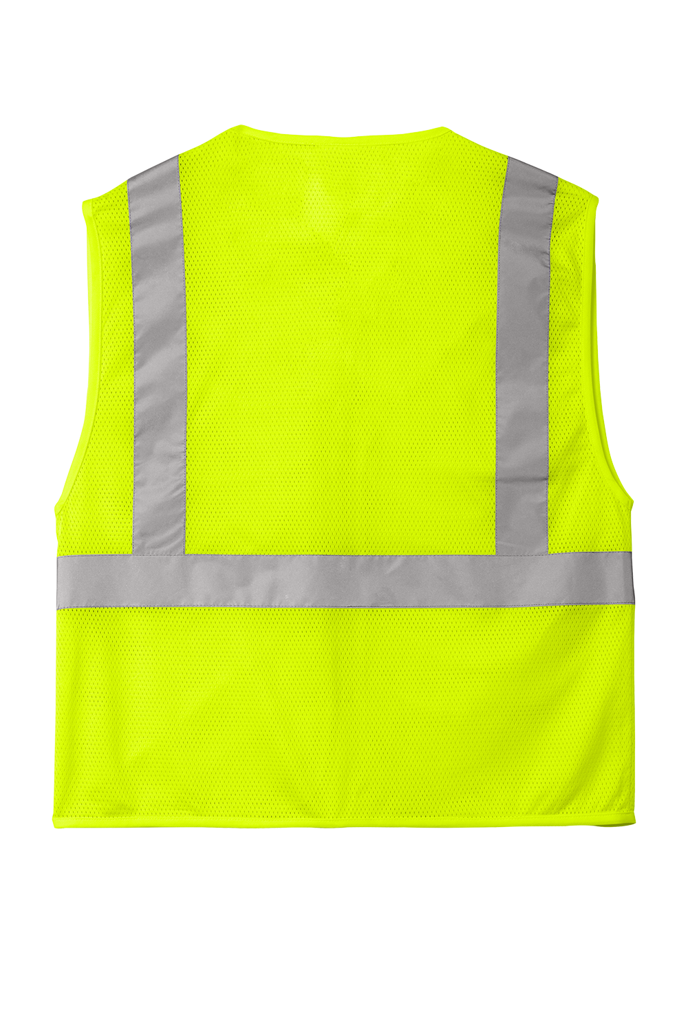 CornerStone® ANSI 107 Class 2 Economy Mesh Zippered Vest (CSV101)