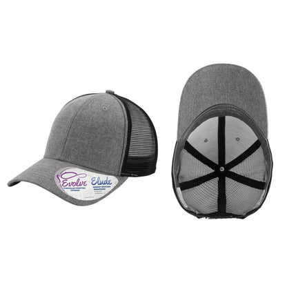 Infinity Her – Charlie – Infinity Her – Modern Women’s Trucker with Concealed Ponytail Opening