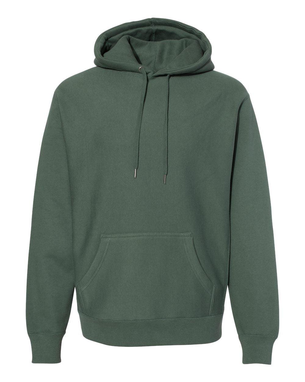 Independent Trading Co. Heavyweight Cross-Grain Hooded Sweatshirt - Kraft Life Custom Apparel