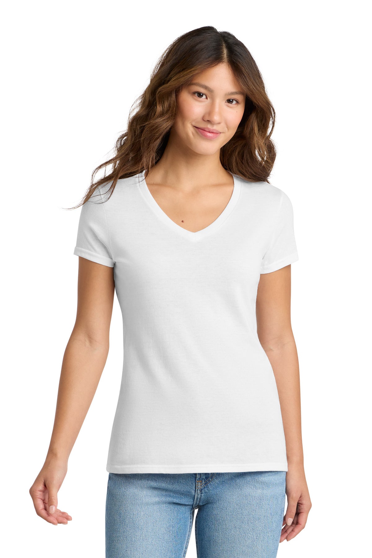 Port & Co - Women's Tri-Blend V-Neck Tee. (LPC330V)