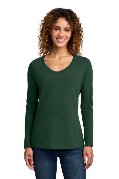 Port & Co -  Women's Long Sleeve Fan Favorite V-Neck Tee (LPC450VLS)