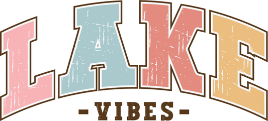 Lake Vibes - Multi-Color - Kraft Life Custom Apparel