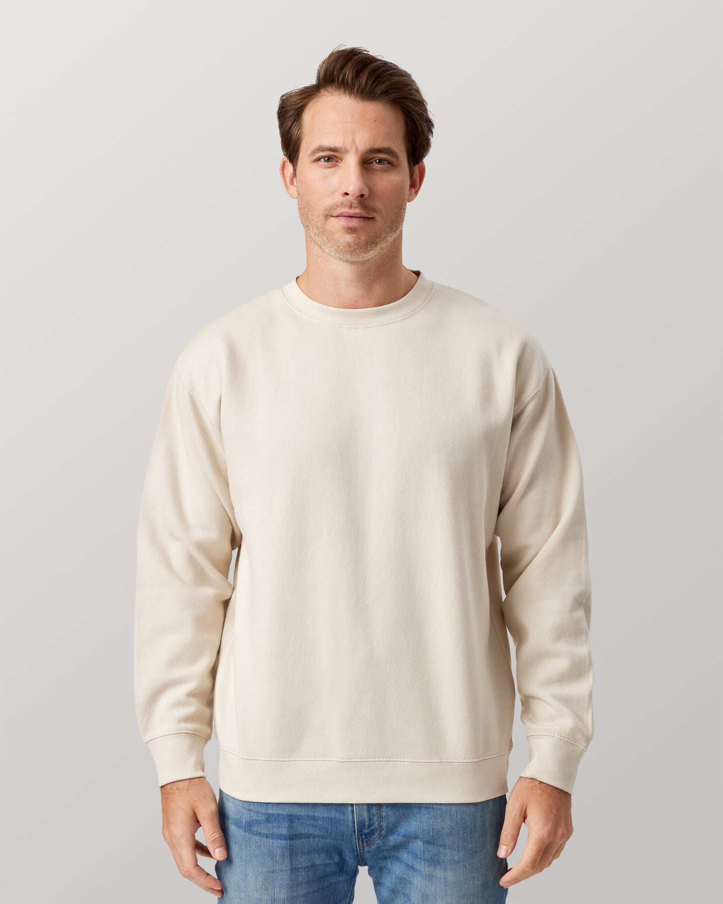 Cotton Heritage Lightweight Fleece Crewneck (M2460) - Kraft Life Custom Apparel