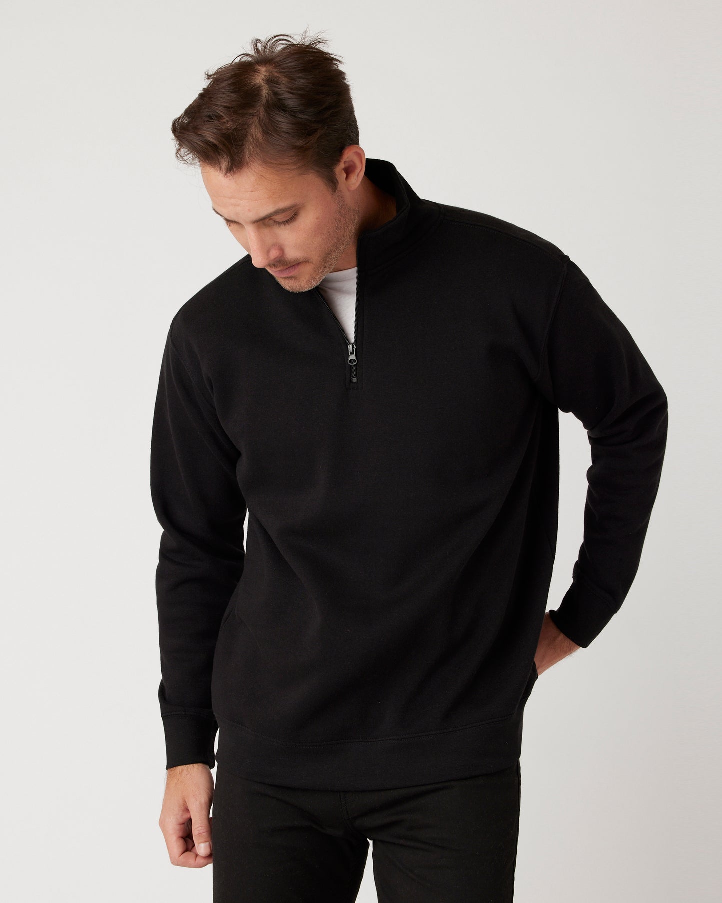 Cotton Heritage Quarter-Zip Fleece (M2475) - Kraft Life Custom Apparel