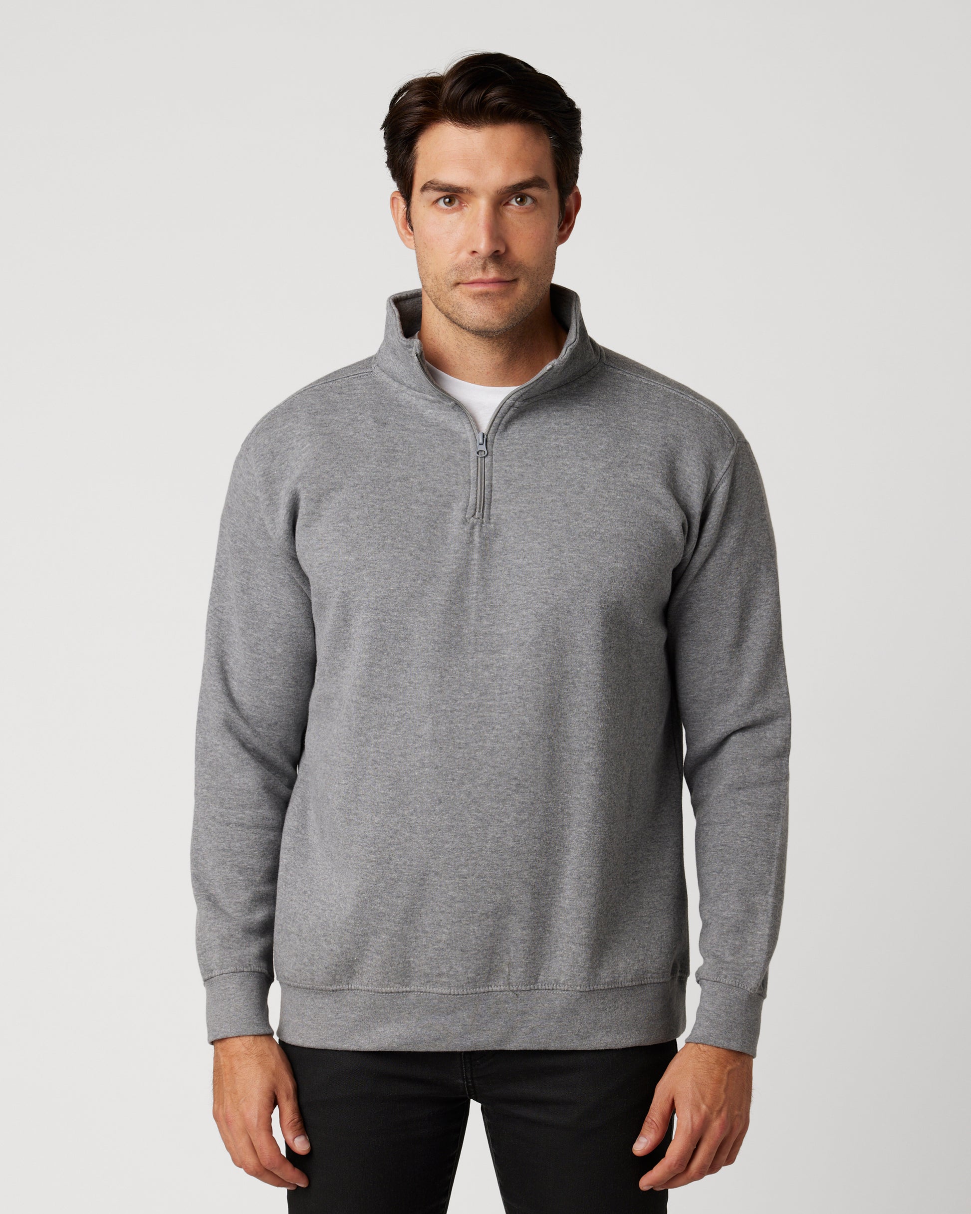 Cotton Heritage Quarter-Zip Fleece (M2475) - Kraft Life Custom Apparel