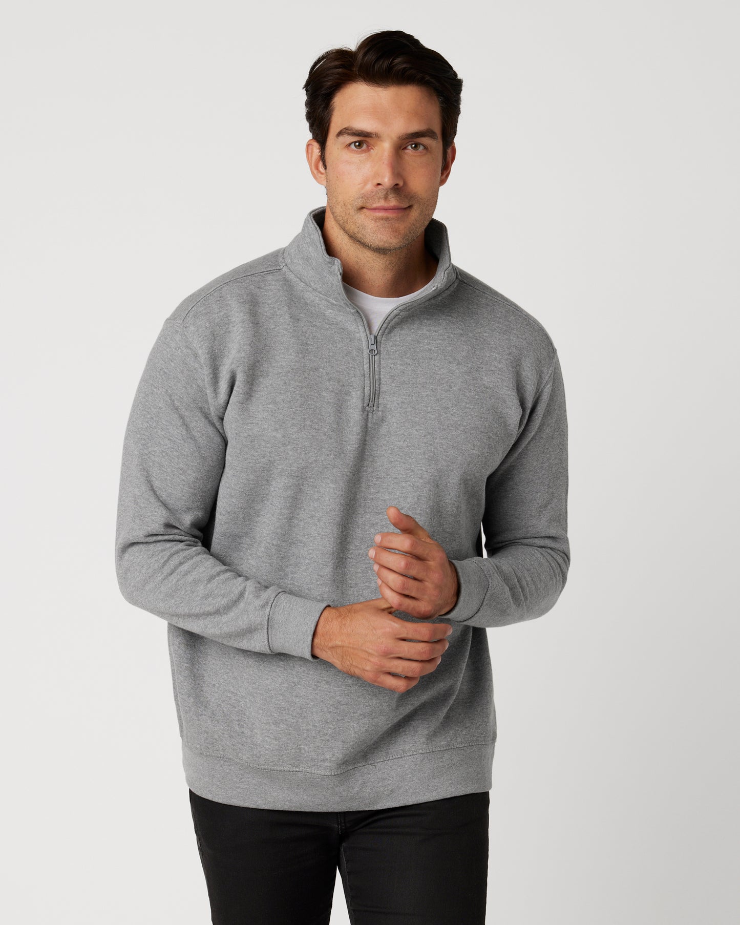 Cotton Heritage Quarter-Zip Fleece (M2475) - Kraft Life Custom Apparel