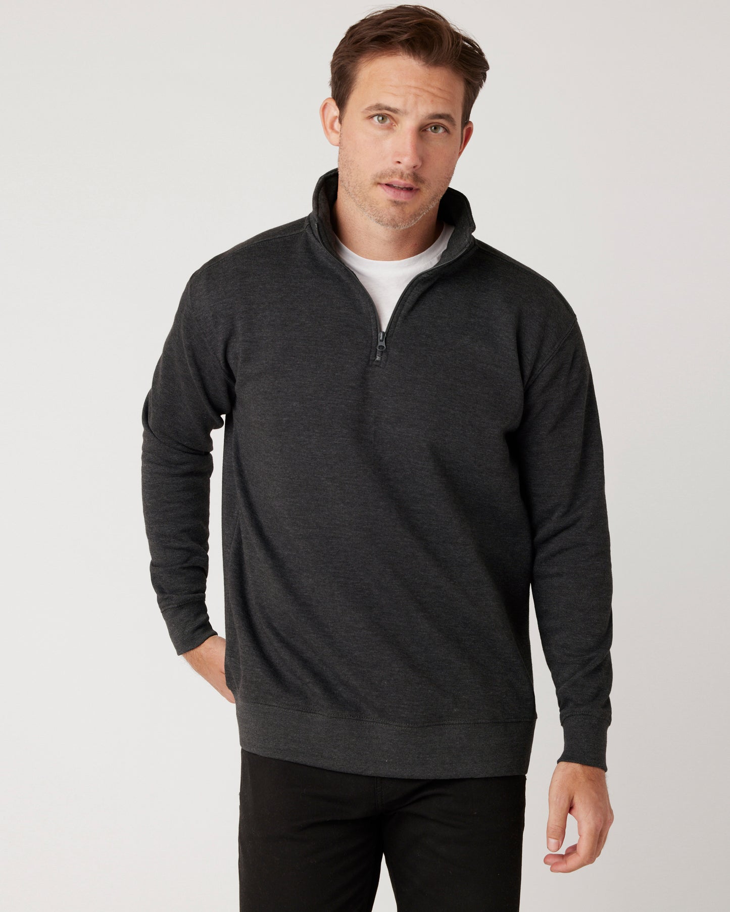 Cotton Heritage Quarter-Zip Fleece (M2475) - Kraft Life Custom Apparel