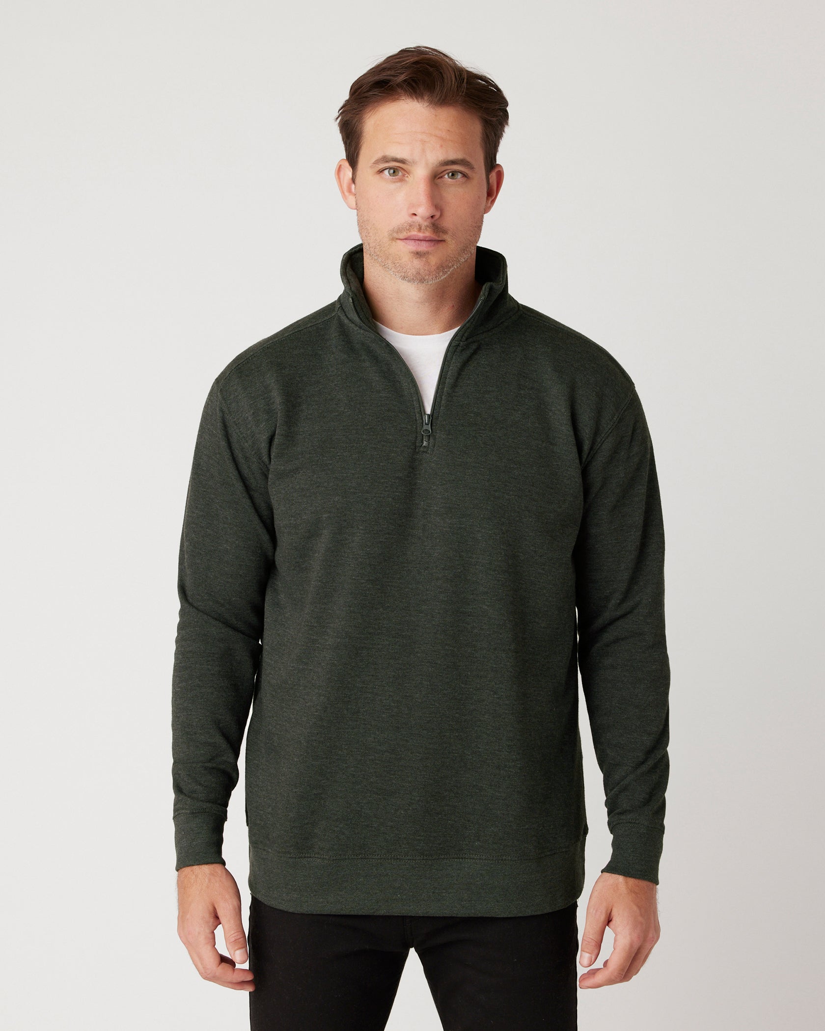 Cotton Heritage Quarter-Zip Fleece (M2475) - Kraft Life Custom Apparel